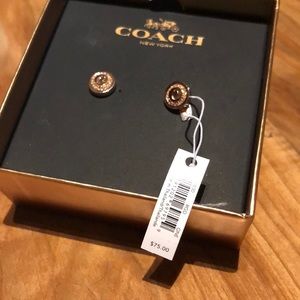 Coach earrings